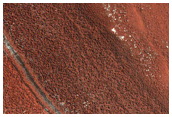 Exposures of North Polar Layered Deposits