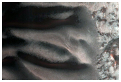 Dune Gully in Matara Crater