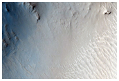 Central Uplift of an Impact Crater in Arabia Terra