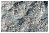 Possible Gullies in Noachis Terra Crater