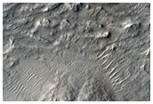 Small Fan in Amenthes Fossae Region