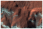Gullied Crater Wall