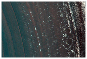 North Polar Layered Deposits Contacts with Residual Ice Cap