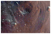 Gullies in Asimov Crater Pit Walls