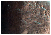 Gullied Crater Wall