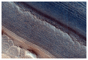 Polar Layered Deposits Unconformity