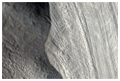 Possible Glacier on Mesa Wall in Protonilus Mensae