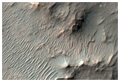 Well-Exposed Central Uplift in Crater
