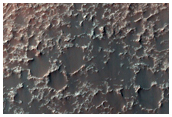 Geologic Contacts in Jones Crater