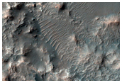 Rocky Central Structure of a Large 40-Kilometer Diameter Crater