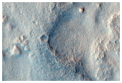 Eroded Crater Ejecta and Mantled Terrain in Deuteronilus Mensae