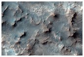 Strippled Mantle with Underlying Olivine-Rich Terrain
