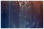 Light-Toned Unit along Coprates Chasma Ridge