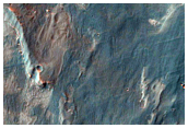 Candidate MSL Landing Site in Holden Crater