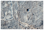 Stratigraphic Relations in MOC Image M00-02426 in Sinus Meridiani
