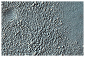Dense Craters on Dissected Mantle