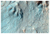 Very Fresh Unnamed Crater in Tyrrhena Terra