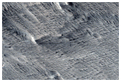 Yardangs in Area Covered by Viking 1 Images 470S15-21 and 471S14-22