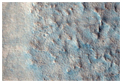 Terrain over Pedestal Crater