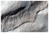 Sinuous Ridge on Hellas Planitia Rim