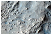Layering in Danielson Crater