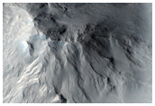 Crater with Central Peak in Northwest Arabia Region