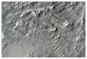 Small Fan in Amenthes Fossae Region