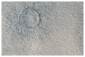 Possible Ice Inside Two Small Craters in Arcadia Planitia