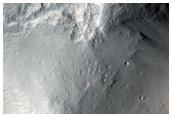 Crater or Escarpment East of Isidis Planitia