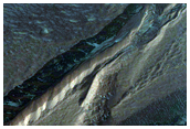Gullied Slopes of Ross Crater