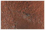 Central Structure of an Impact Crater in Terra Cimmeria