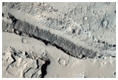 Depression at the Base of a Hill in the Hibes Montes