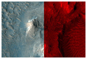 Sinuous Ridge West of Mawrth Vallis