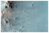 Central Uplift of Impact Crater in Syrtis Major