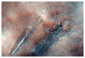 Gullied Crater Wall