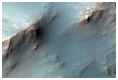 Central Structure of a Large Impact Crater