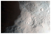 Well-Preserved Simple Crater within Graff Crater