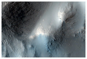 Central Peak of an Impact Crater
