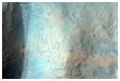Fan in Crater in Aeolis Region