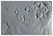 Yardangs Composed of Lowermost Strata of Henry Crater Mound