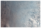 Central Peak of Perepelkin Crater