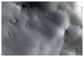 Central Structure of Unnamed Crater near Thasis Region