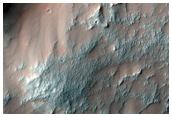 Central Peak of an Impact Crater