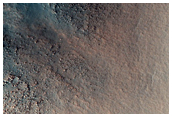 Central Peak of Northern Plains Crater