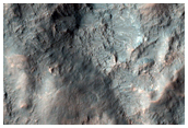Layered Bedrock in Central Uplift