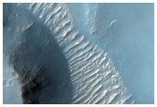 Fan in Crater South of Parana Valles