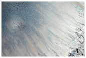 Fresh 3-Kilometer Diameter Crater in Terra Sabaea