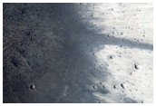Fresh 8-Kilometer Diameter Impact Crater near Vistula Valles