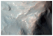 Massif on the Floor of Coprates Chasma