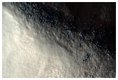 Crater Rim North of Tempe Terra